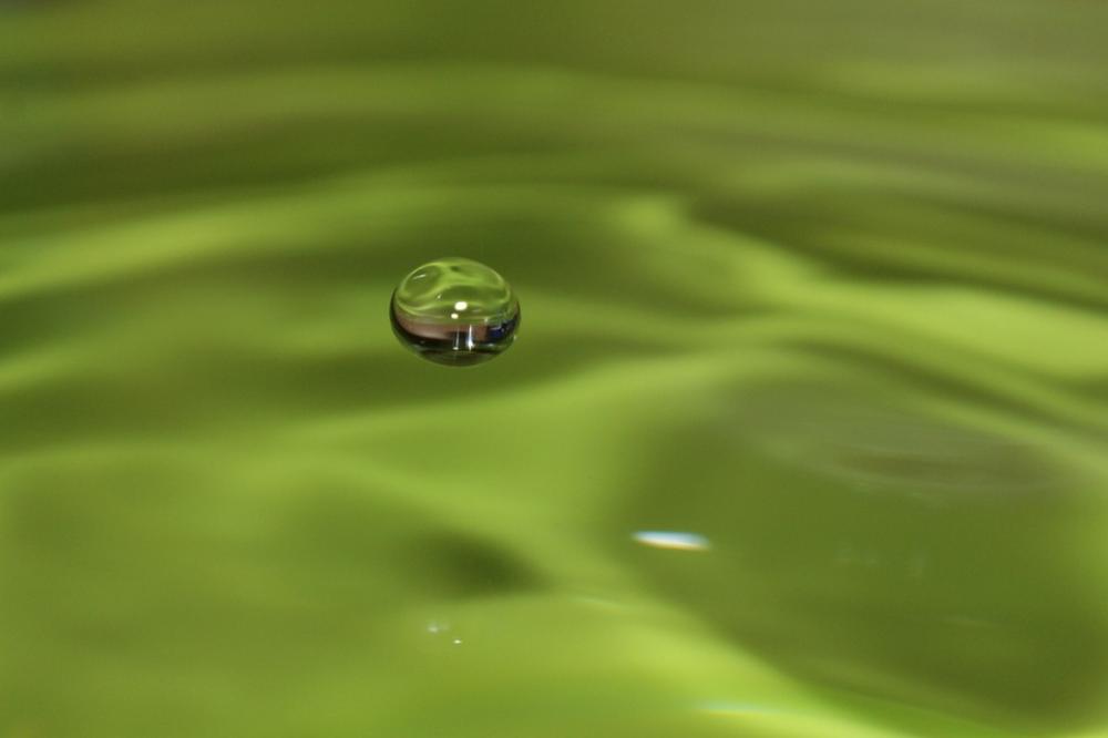 Drip Liquid Green Water Drip Liquid Green Water