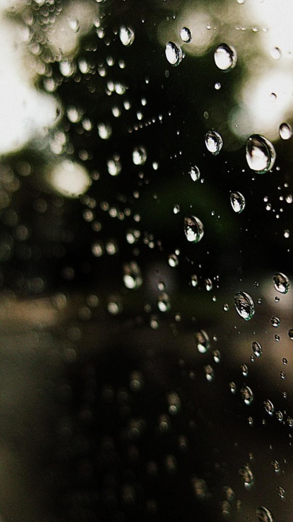 Drops Rain Water Pearls Bubble Beautiful Window Drops Rain Water Pearls Bubble Beautiful Window