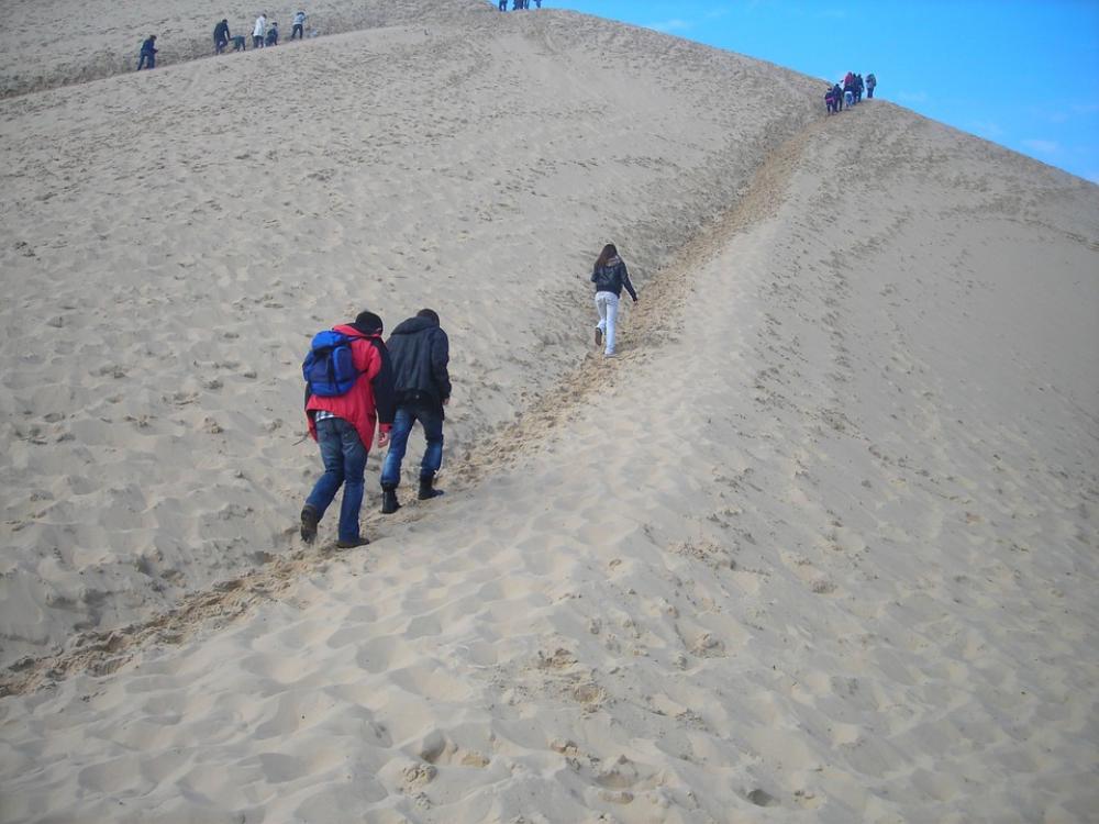 Dune Of Pilat Mount Sand Atlantic Coast Dune Of Pilat Mount Sand Atlantic Coast
