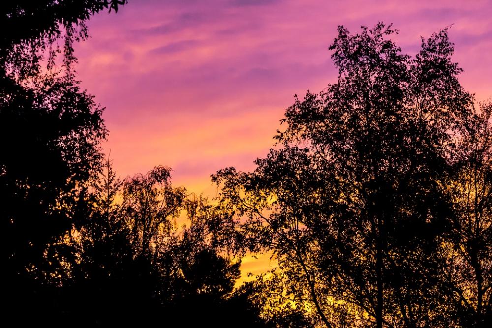 Dusk Sky Glow Yellow Orange Purple Red Dusk Sky Glow Yellow Orange Purple Red