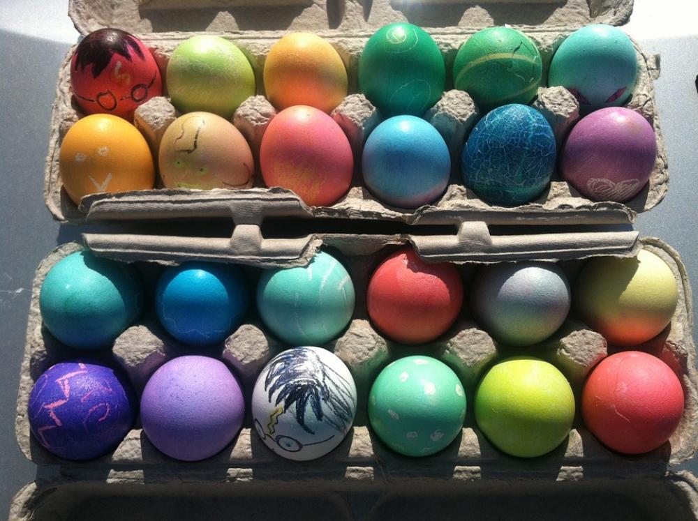 Easter Eggs Decorated Easter Eggs Colorful Colored Easter Eggs Decorated Easter Eggs Colorful Colored