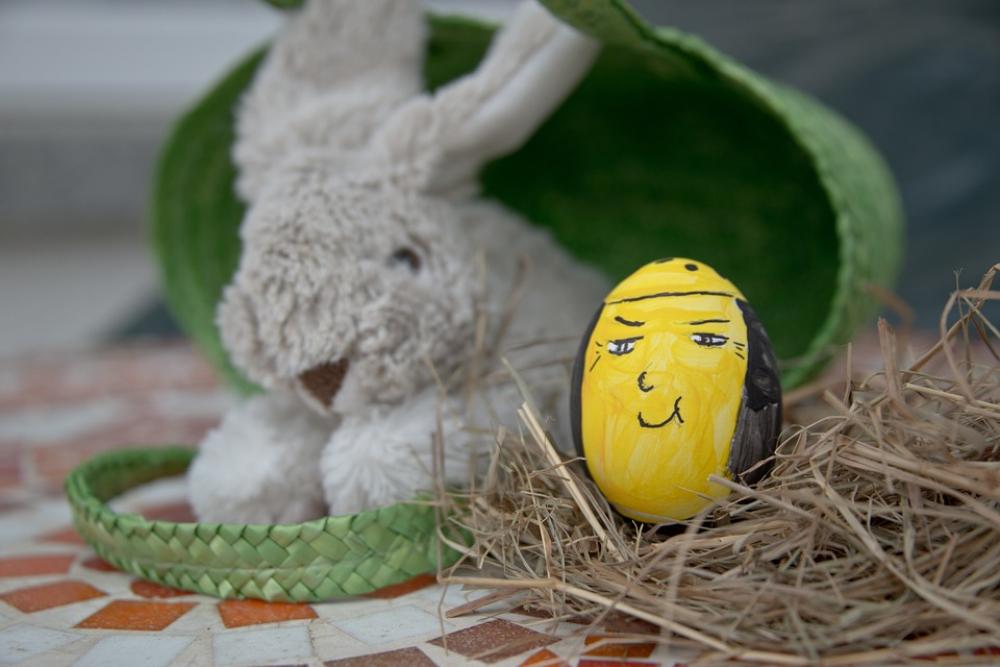 Egg Easter Easter Bunny Colorful Color Paint Egg Easter Easter Bunny Colorful Color Paint