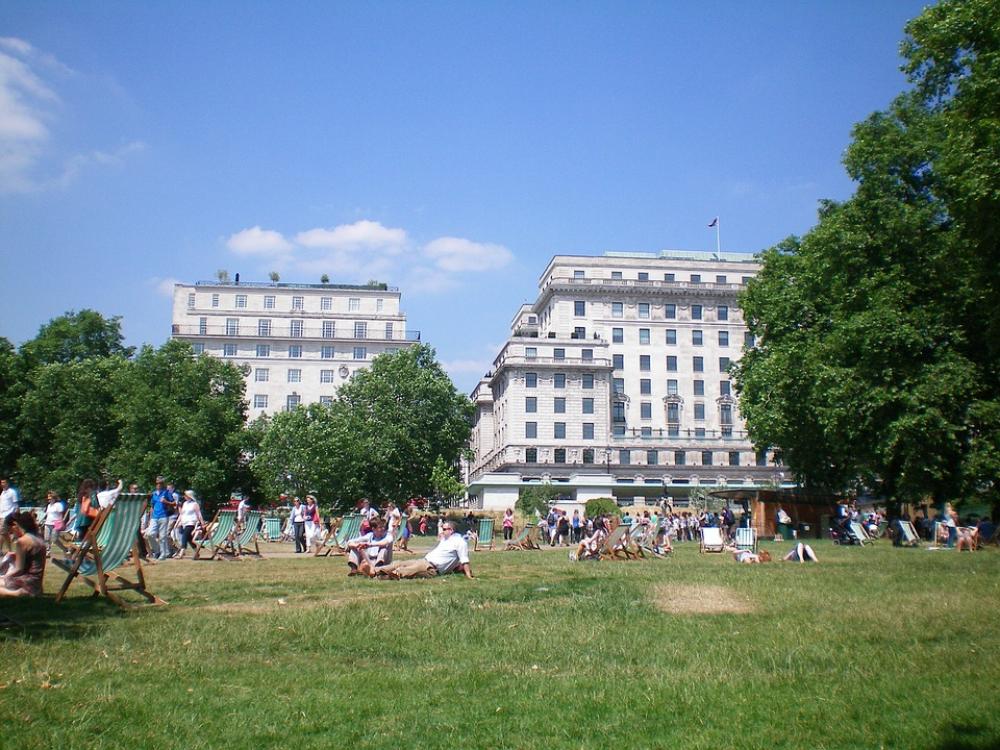 England London Building Park People England London Building Park People