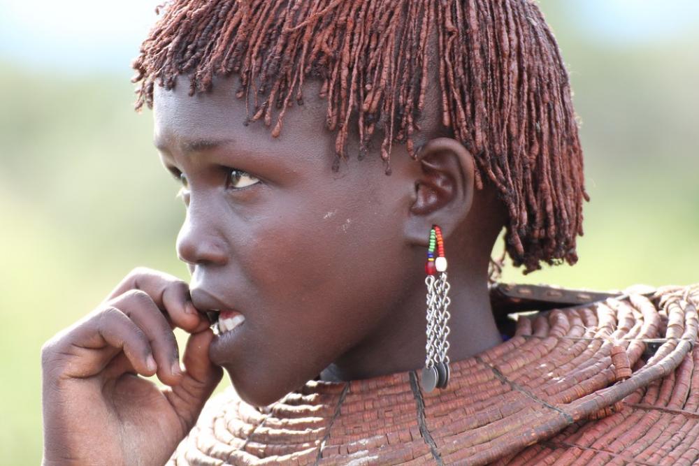 Ethnic Face Female Africa Ethnic Face Female Africa