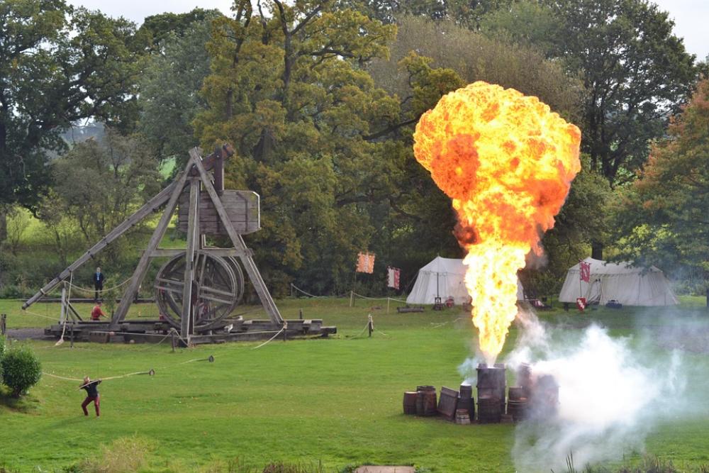Explosion Battle Weapon Smoke Historical Explosion Battle Weapon Smoke Historical