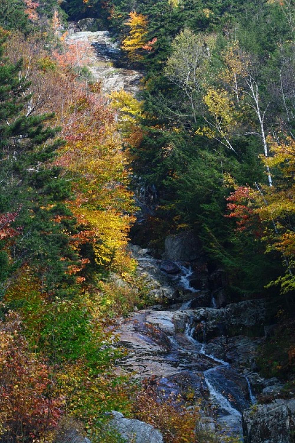 Fall Waterfall New Hampshire Nature Country Water Fall Waterfall New Hampshire Nature Country Water