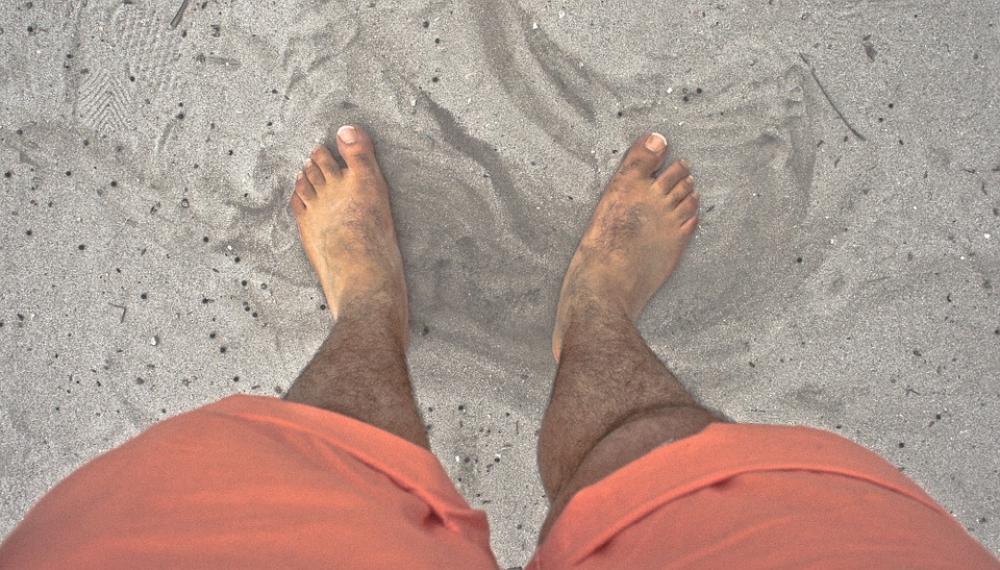 Feet Beach Barefoot Holiday Sand Person Feet Beach Barefoot Holiday Sand Person