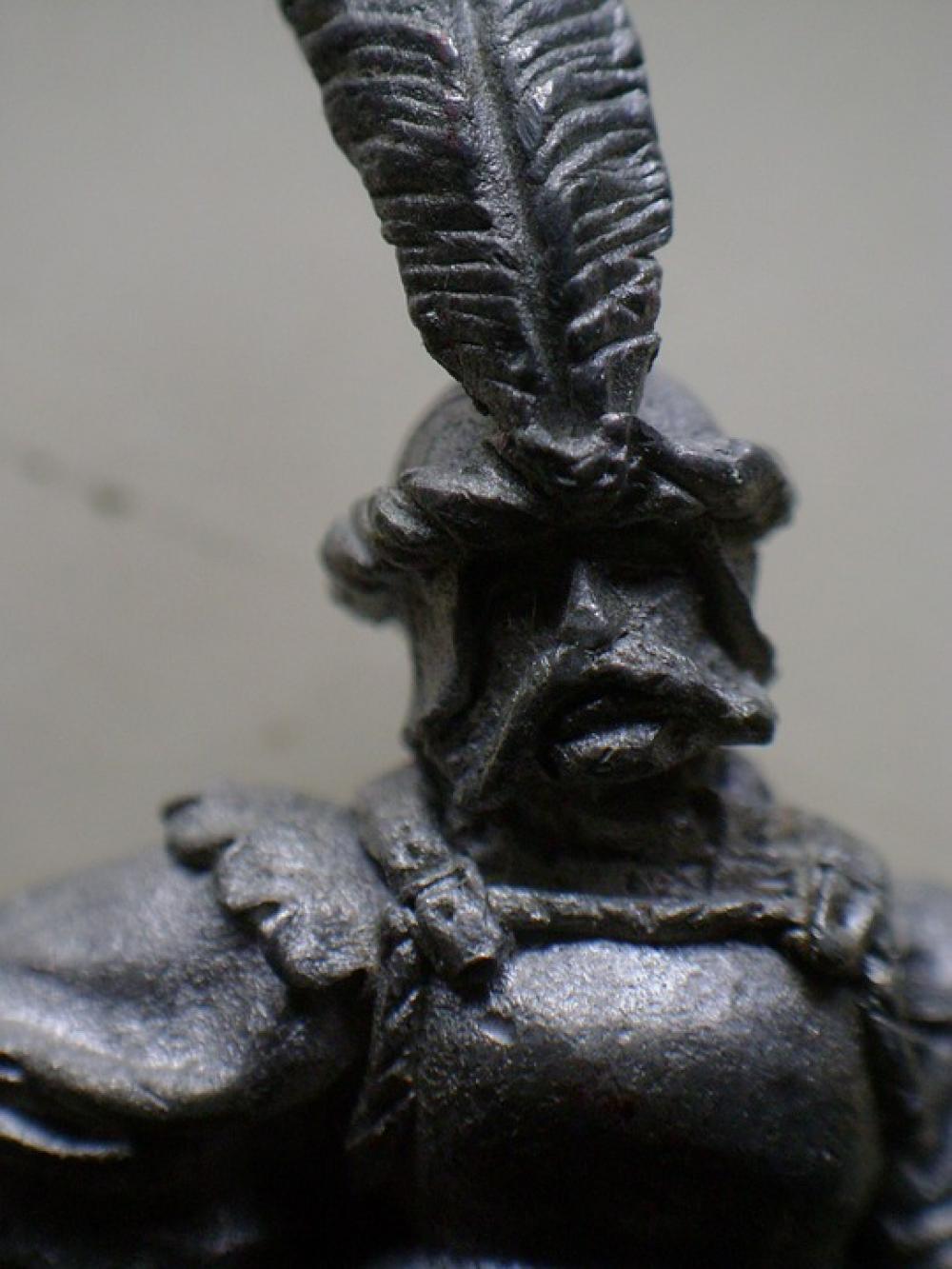 Figure Of Lead Soldier Macro Figure Of Lead Soldier Macro