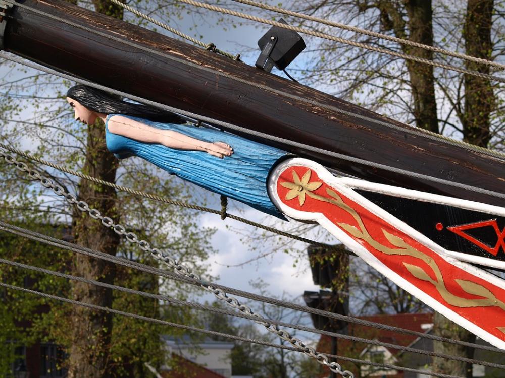 Figurehead Friederike Of Papenburg Ship Figurehead Friederike Of Papenburg Ship