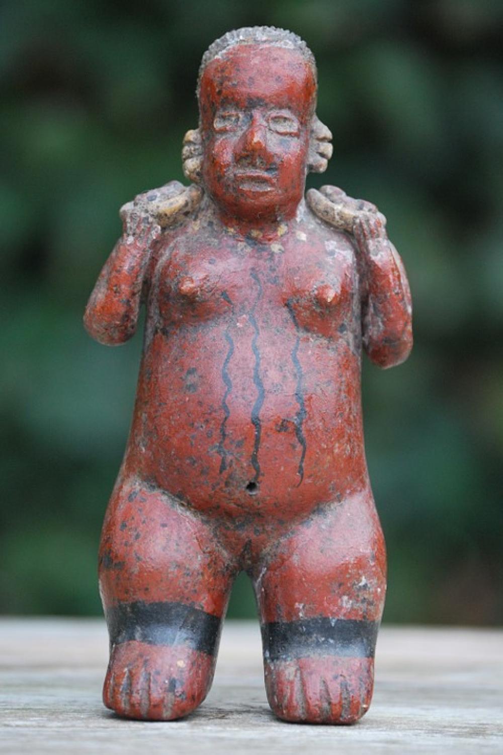 Figurine Mexico Culture Woman Fertility Art Figurine Mexico Culture Woman Fertility Art