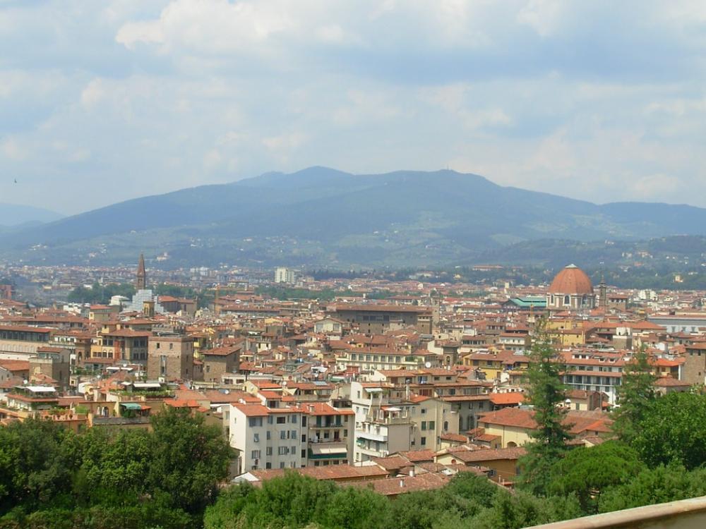 Firenze City Hill Tuscany Panorama View Firenze City Hill Tuscany Panorama View