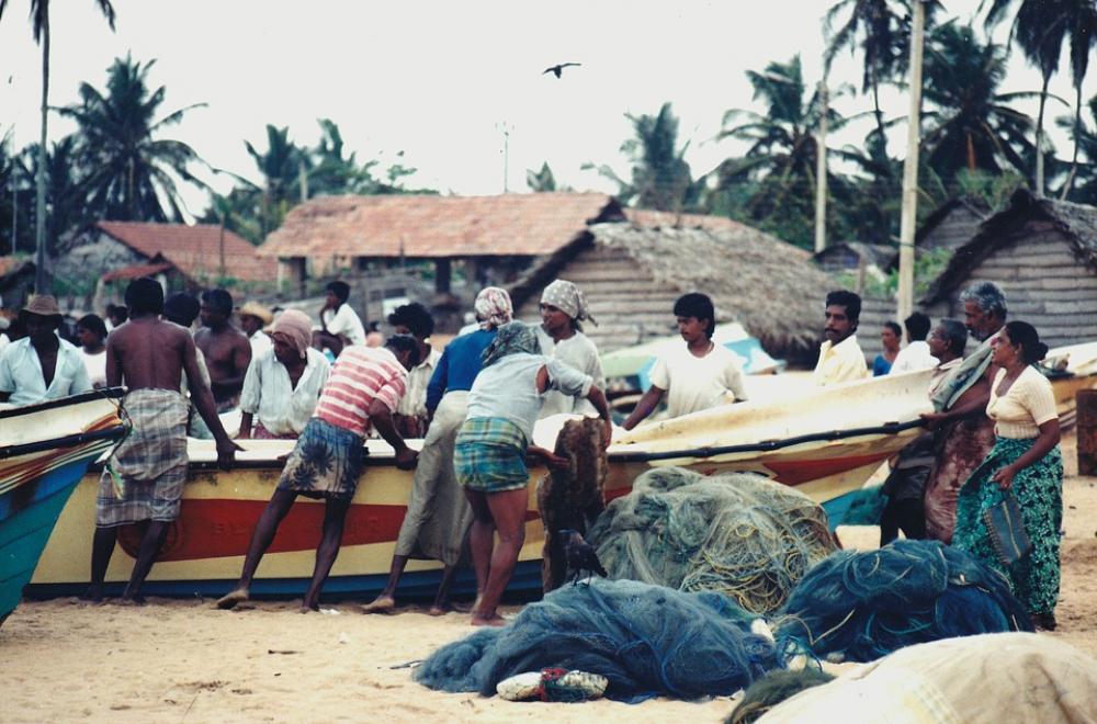 Fishermen People Fisher Fishing Village Colombo Fishermen People Fisher Fishing Village Colombo