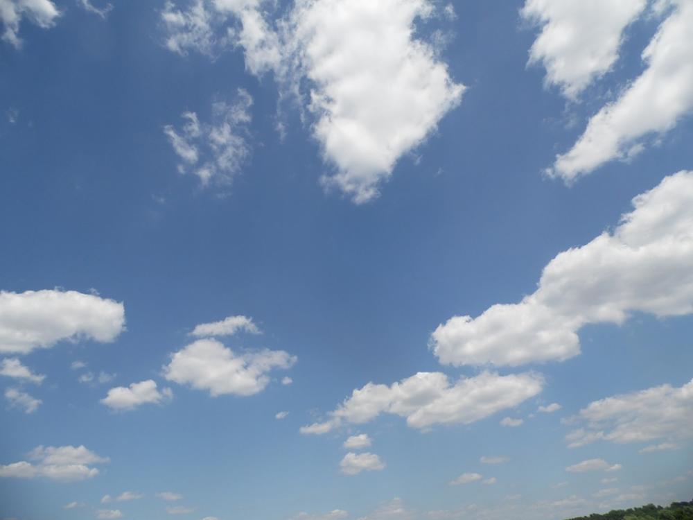 Fleecy Sky Blue Sky Blue Ray Of Light Sun Fleecy Sky Blue Sky Blue Ray Of Light Sun