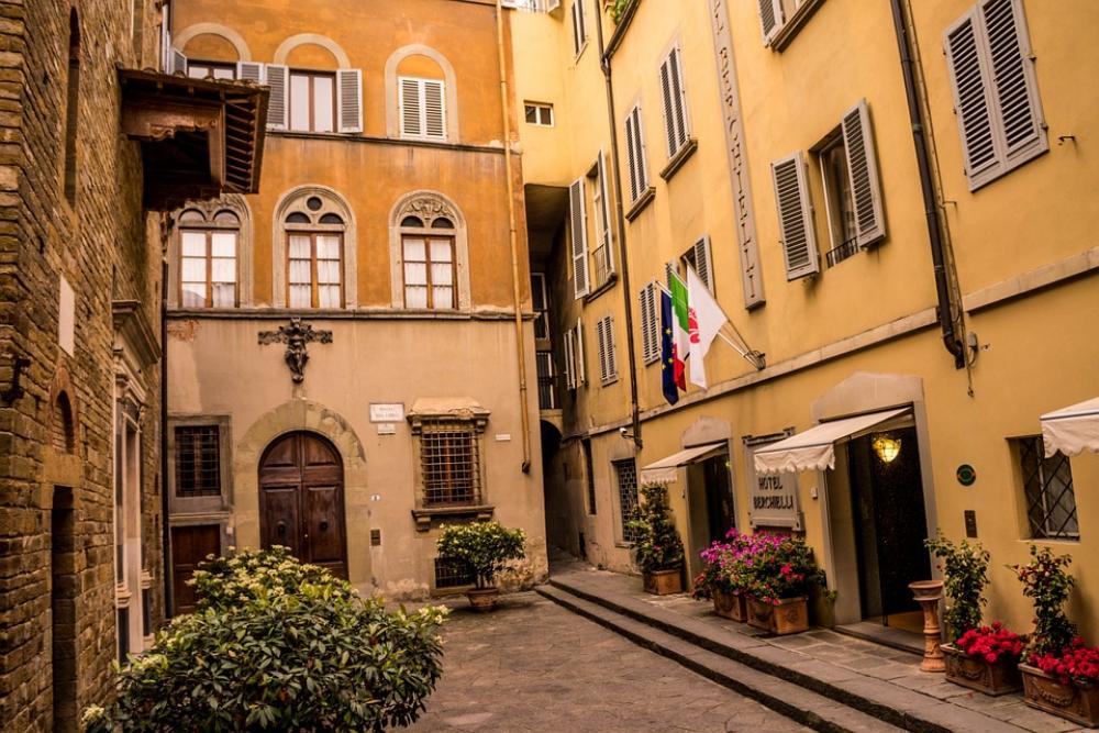 Florence Italy Hotel Berchielli Building Florence Italy Hotel Berchielli Building
