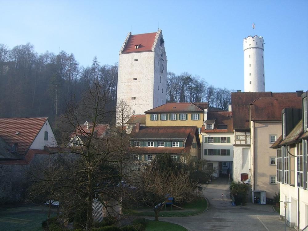 Flour Sack Tower Ravensburg Downtown Middle Ages Flour Sack Tower Ravensburg Downtown Middle Ages