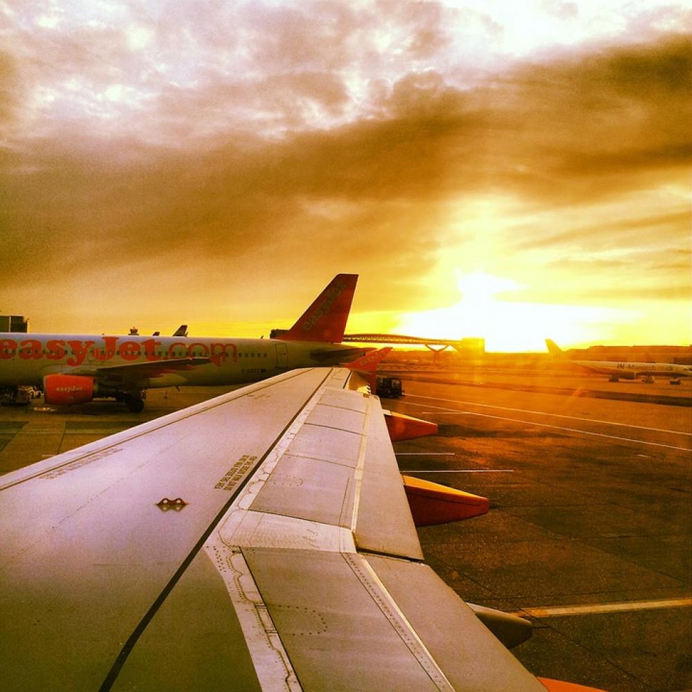 Fly Travel Sunset Sky Clouds Cloud Airport Plane Fly Travel Sunset Sky Clouds Cloud Airport Plane