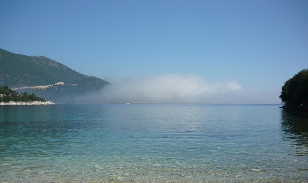 Fog Received His Bachelor Of Itaka Greece Sea Part Fog Received His Bachelor Of Itaka Greece Sea Part