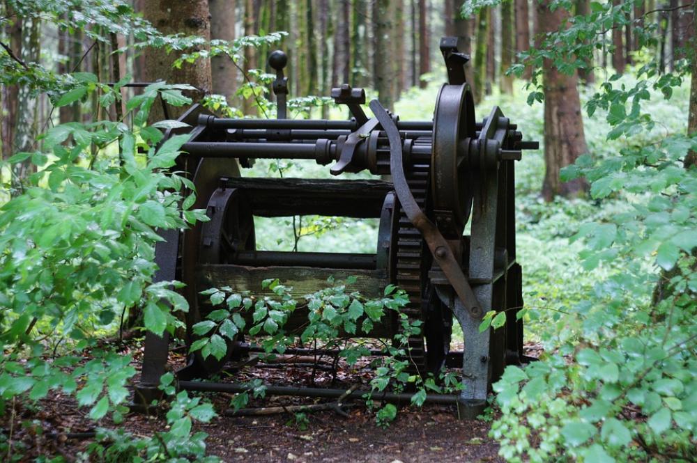 Forest Machine Old Trees Absurd Green Metal Gear Forest Machine Old Trees Absurd Green Metal Gear