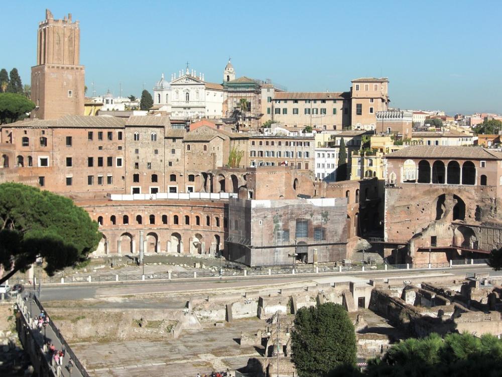 Foro Di Traiano Rome Italy Building Roman Romans Foro Di Traiano Rome Italy Building Roman Romans