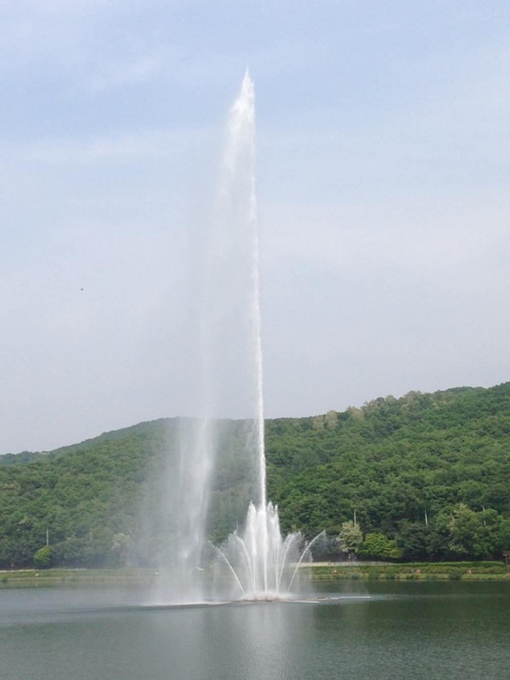 Fountain Yuldong Park Water Fountain Yuldong Park Water