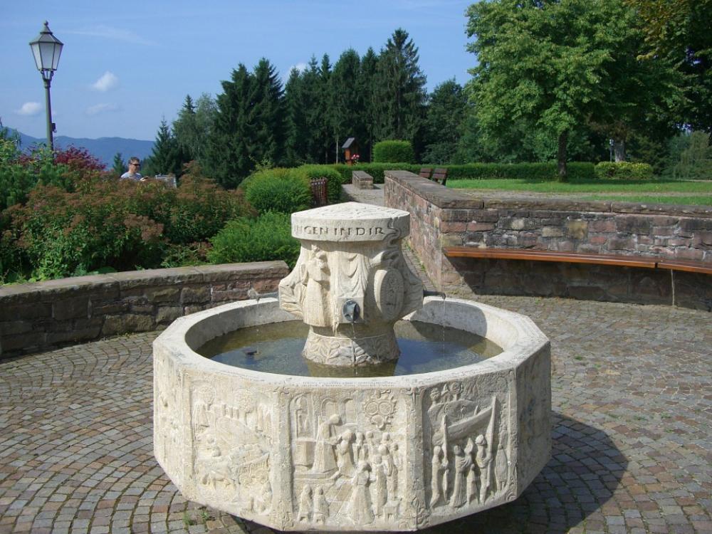 Fountain Sand Stone Lindenberg Black Forest Fountain Sand Stone Lindenberg Black Forest