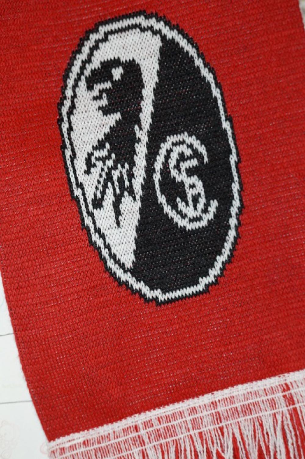Freiburg Fanartikel Scarf Emblem Logo Freiburg Fanartikel Scarf Emblem Logo