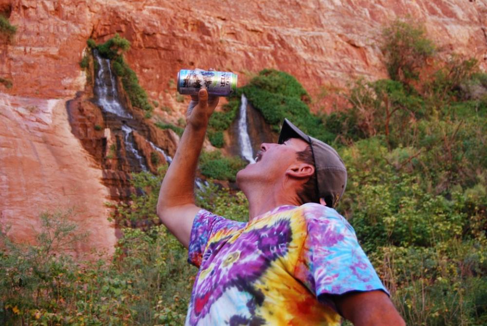 Fresh Water Beer Colorado River Grand Canyon Fun Fresh Water Beer Colorado River Grand Canyon Fun