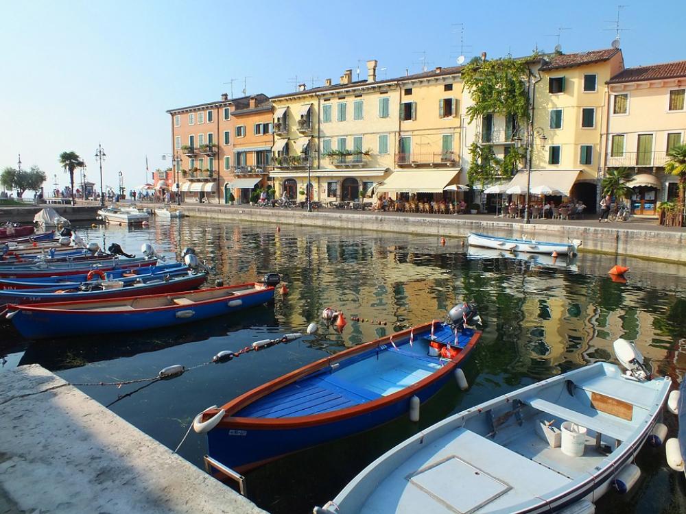 Garda Port Water Italy Mood Boats Travel Summer Garda Port Water Italy Mood Boats Travel Summer