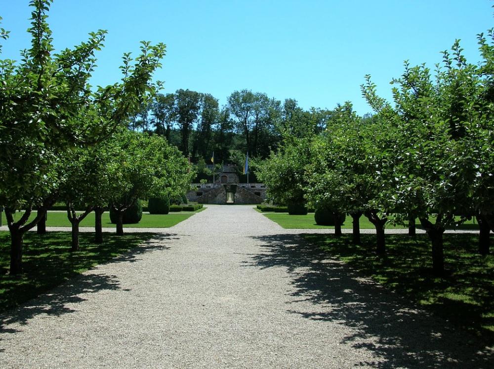 Garden Schalaburg Castle Garden Garden Schalaburg Castle Garden