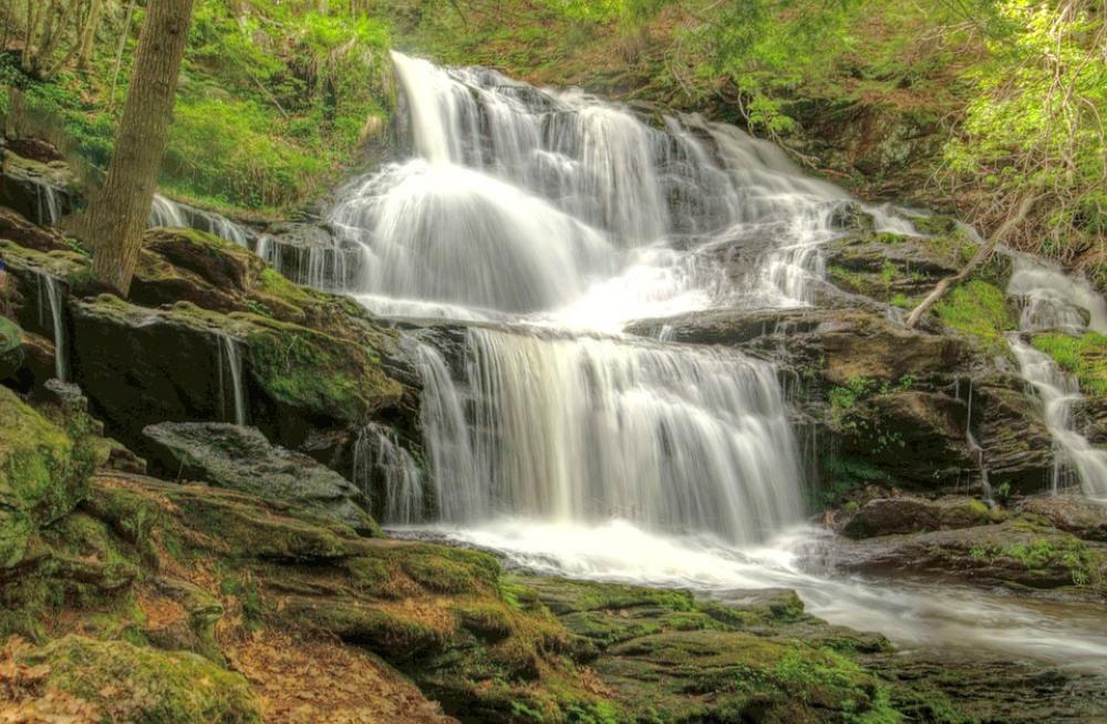 Garwin Falls Waterfall Motion Wilton New Hampshire Garwin Falls Waterfall Motion Wilton New Hampshire