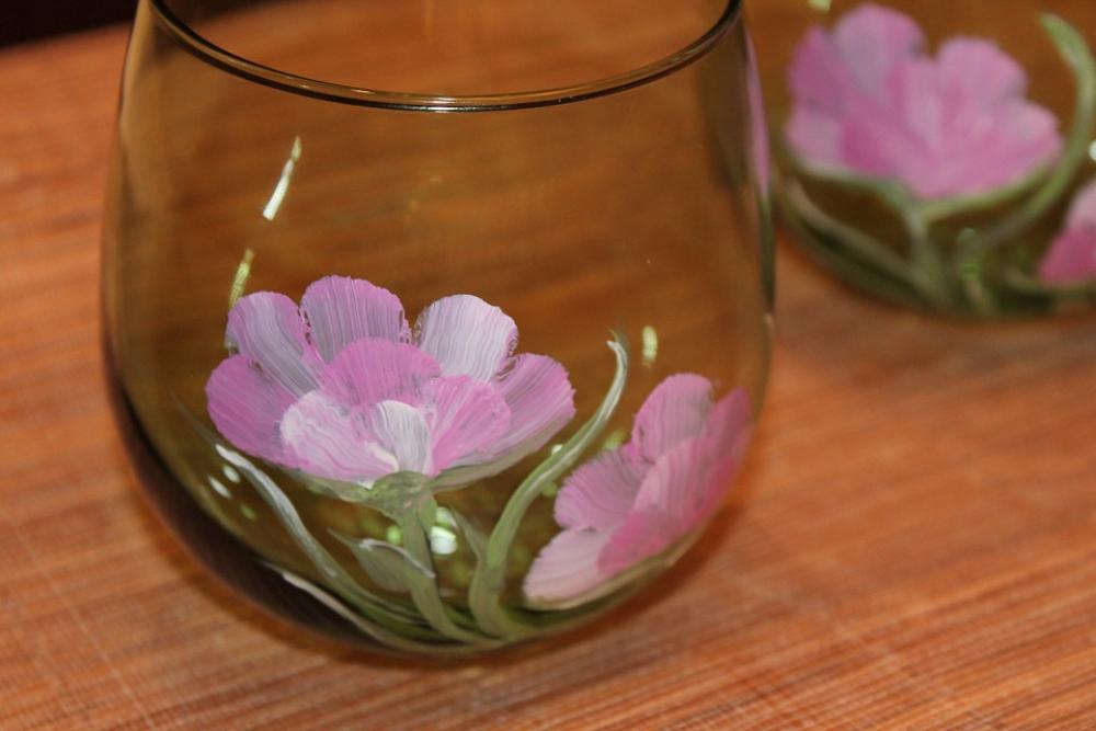Glass Crafts Paint Flowers Arts Artwork Design Glass Crafts Paint Flowers Arts Artwork Design
