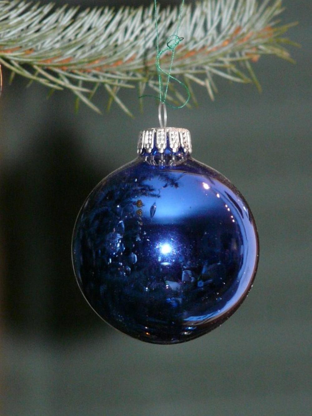 Glass Ball Blue Christmas Depend Sparkle Glass Ball Blue Christmas Depend Sparkle