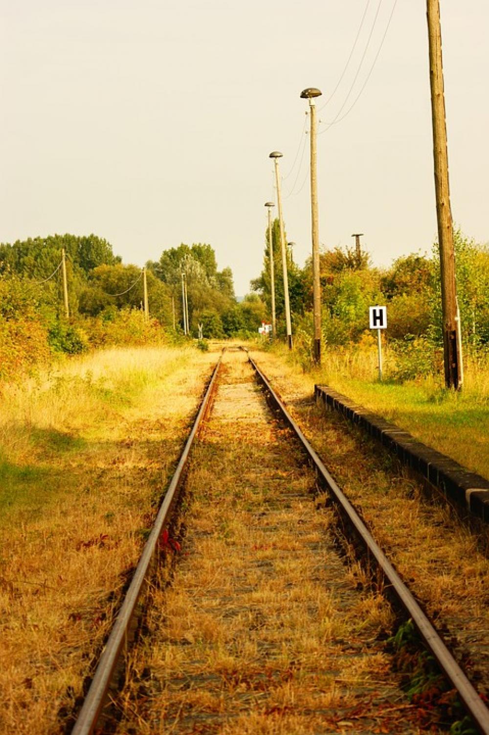 Gleise Rail Traffic Mystical Shut Down Railway Gleise Rail Traffic Mystical Shut Down Railway