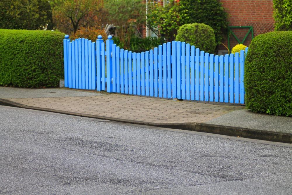 Goal Garden Gate Fence Hedge Blue Rest Mood Goal Garden Gate Fence Hedge Blue Rest Mood