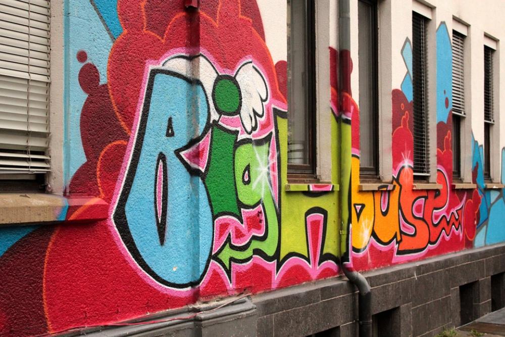 Graffiti Hauswand Wall House Building Facade Graffiti Hauswand Wall House Building Facade
