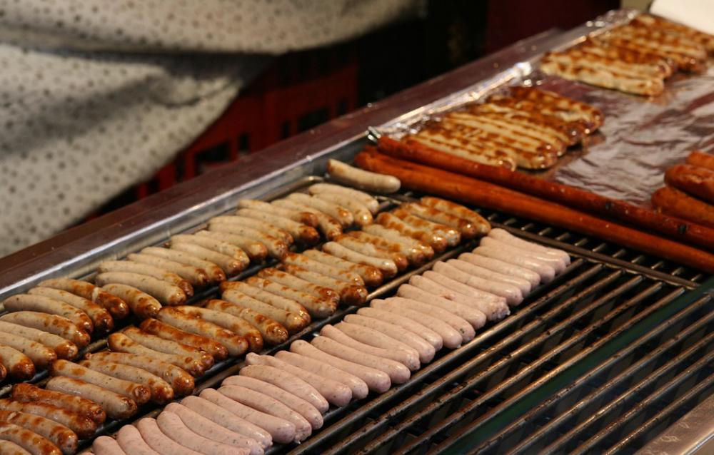 Grill Sausage Hot Meat Barbecue Bbq Grilling Grill Sausage Hot Meat Barbecue Bbq Grilling