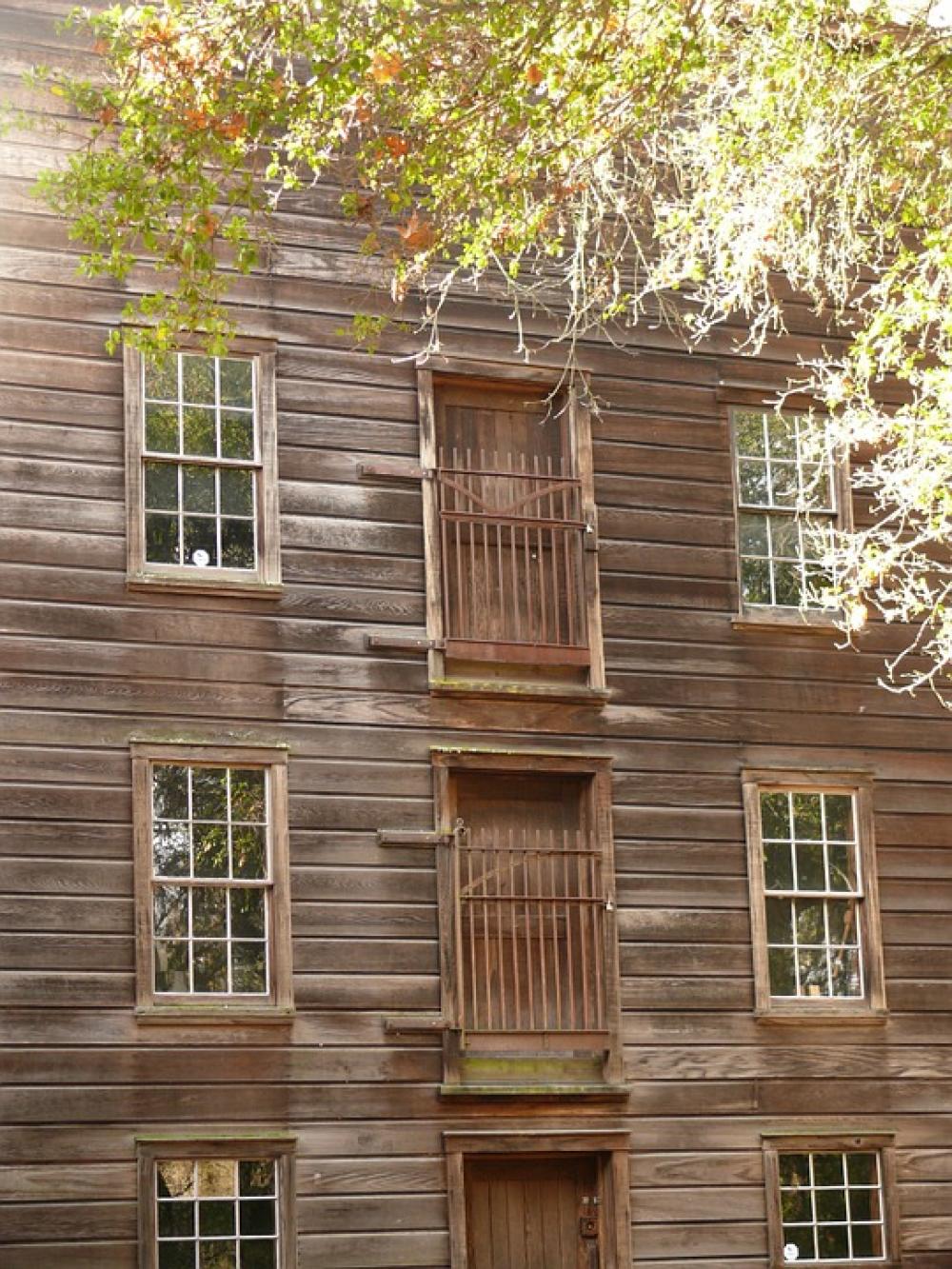 Grist Mill Old Building Doors Weathered Glass Grist Mill Old Building Doors Weathered Glass