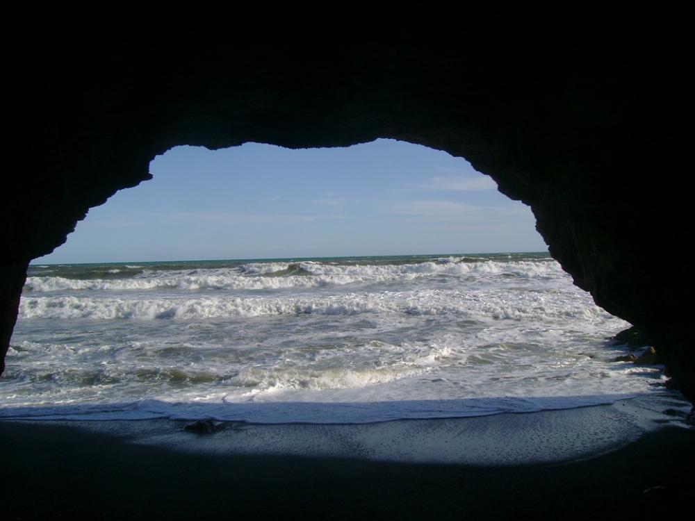 Grotto Beach Landscape Nature Sea Horizon Costa Grotto Beach Landscape Nature Sea Horizon Costa