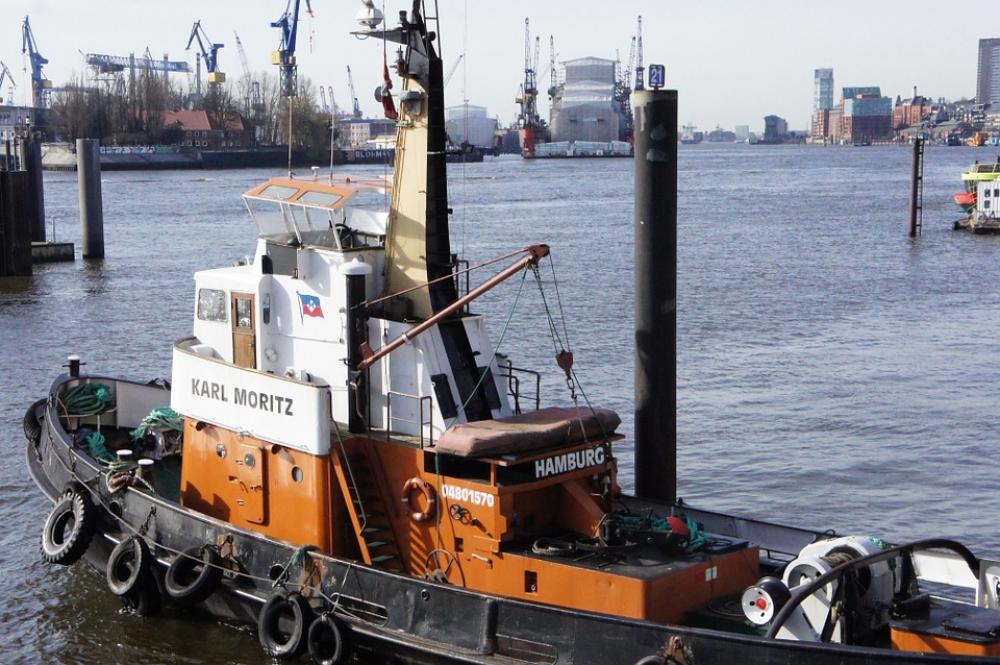 Hamburg Port Boat Tug Water Hamburg Port Boat Tug Water