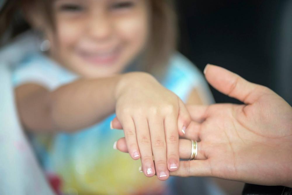 Hands Girl Hand Innocence Beauty Smiling Girl Hands Girl Hand Innocence Beauty Smiling Girl
