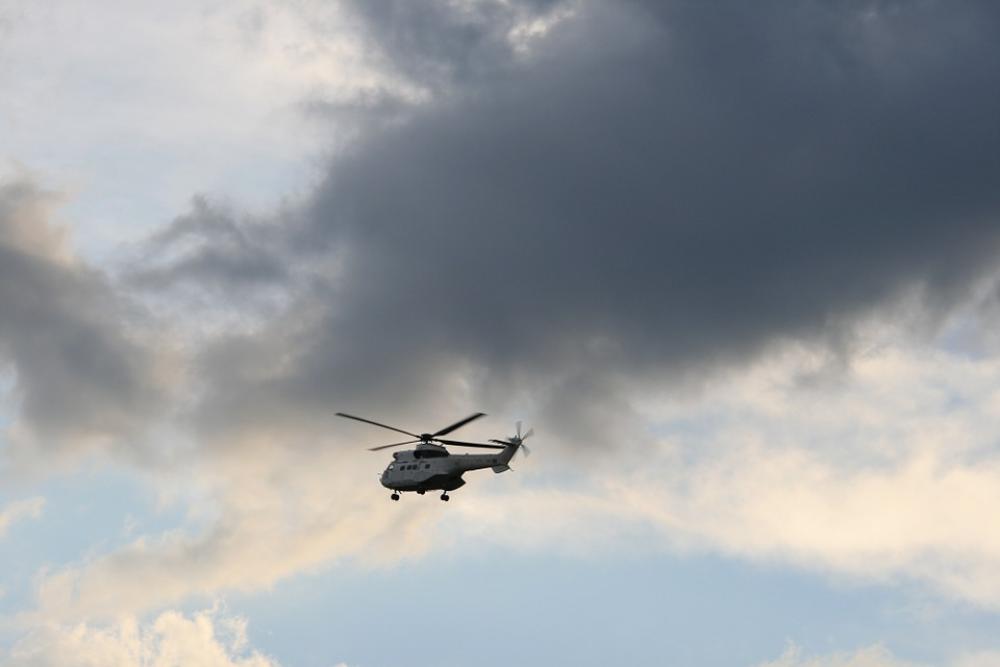 Helicopter Flying Sky Oryx Rotor Airborne Helicopter Flying Sky Oryx Rotor Airborne