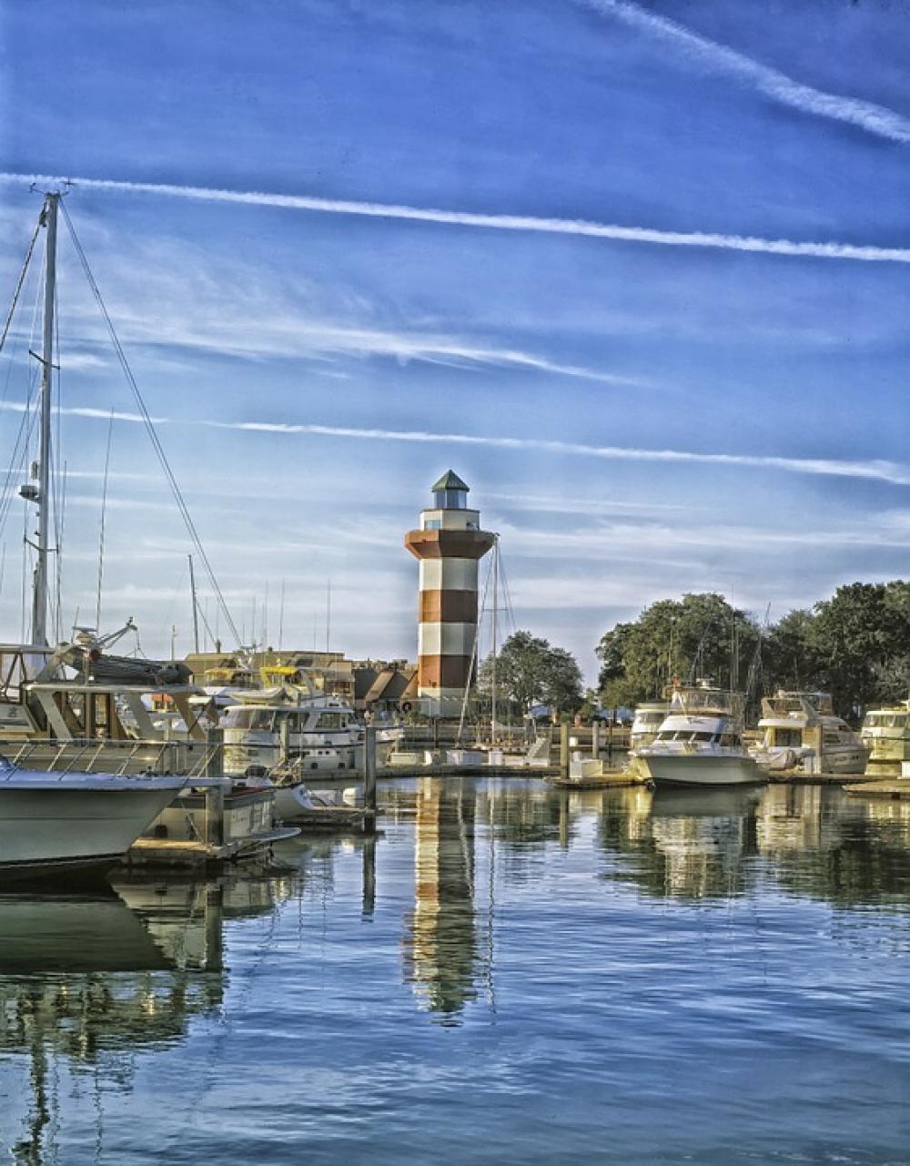 Hilton Head South Carolina Harbor Boats Ships Bay Hilton Head South Carolina Harbor Boats Ships Bay