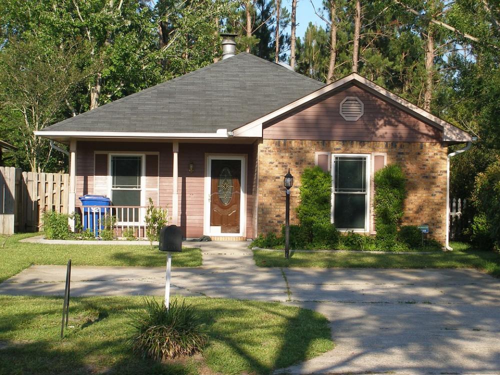 House Brick Home Residential Construction Suburban House Brick Home Residential Construction Suburban