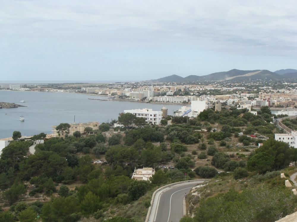 Ibiza Port On The Island Of Ibiza Spain City Ibiza Port On The Island Of Ibiza Spain City
