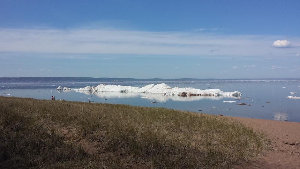 Ice Minnesota Superior Summer Nature Frozen Lake Ice Minnesota Superior Summer Nature Frozen Lake