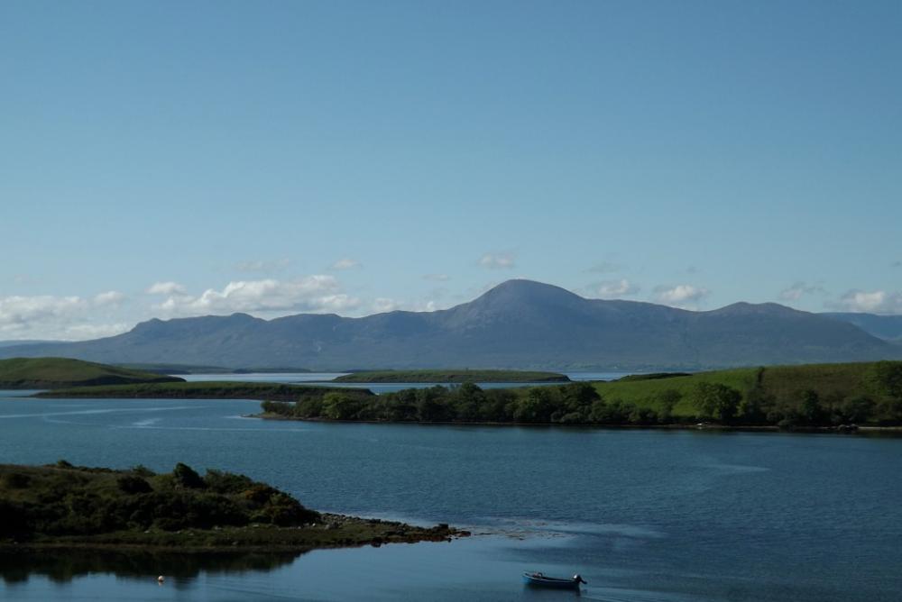 Ireland County Galway Lough Corrib Lake Boat Ireland County Galway Lough Corrib Lake Boat