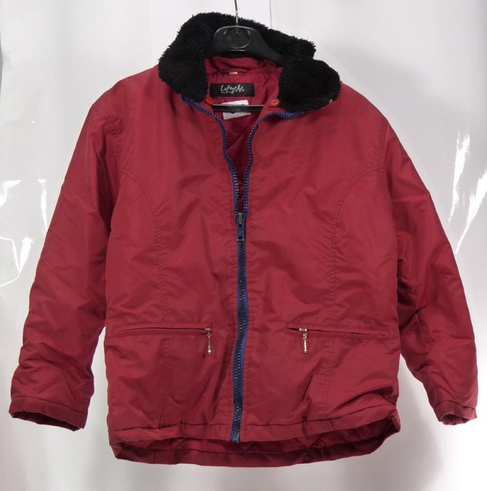 Jacket Red Black Garment Anorak Jacket Red Black Garment Anorak