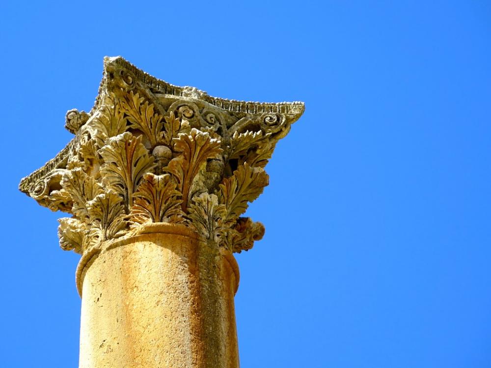 Jerash Jordan Column Jerash Jordan Column