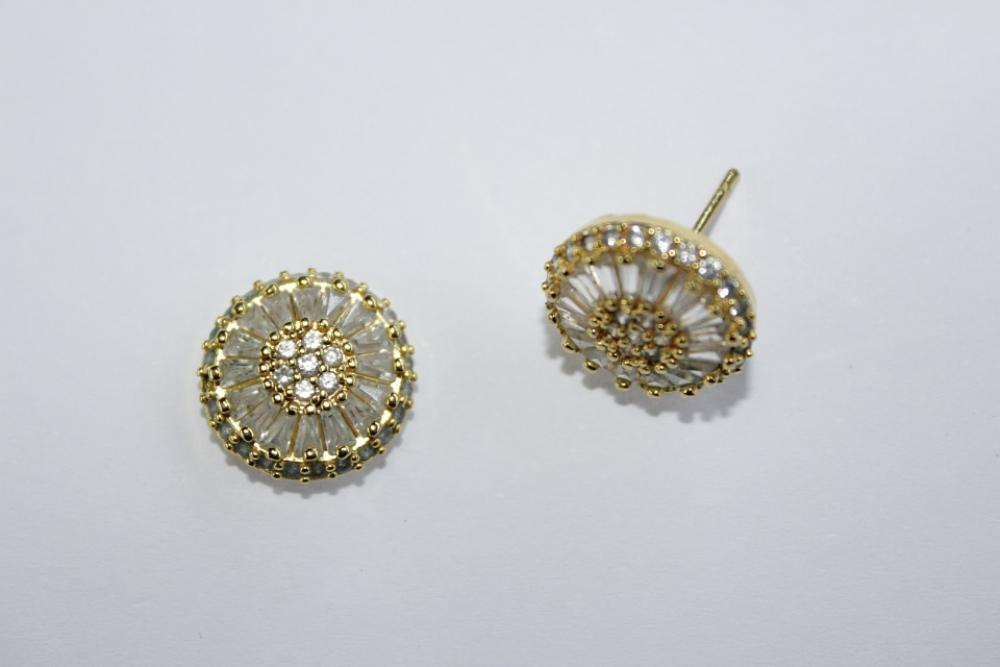 Jewel Earring Gold Jewel Earring Gold