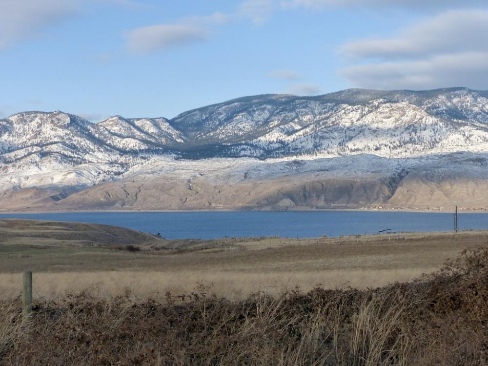 Kamloops Lake British Columbia Canada Winter Kamloops Lake British Columbia Canada Winter